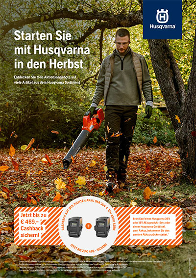 Husqvarna Herbstprospekt